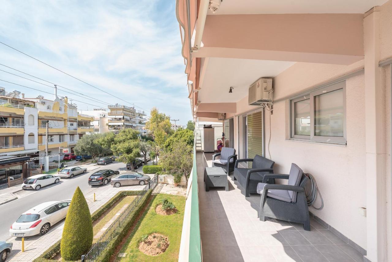 An Impressive 2 Bdr Apt In Glyfada Athene Buitenkant foto
