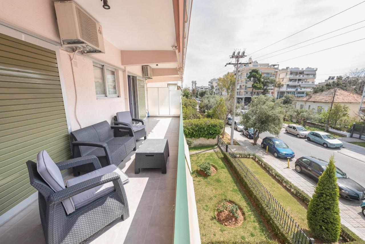An Impressive 2 Bdr Apt In Glyfada Athene Buitenkant foto